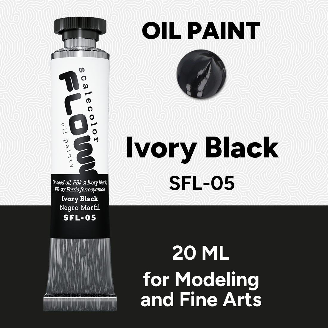 IVORY BLACK 20ML TUBE