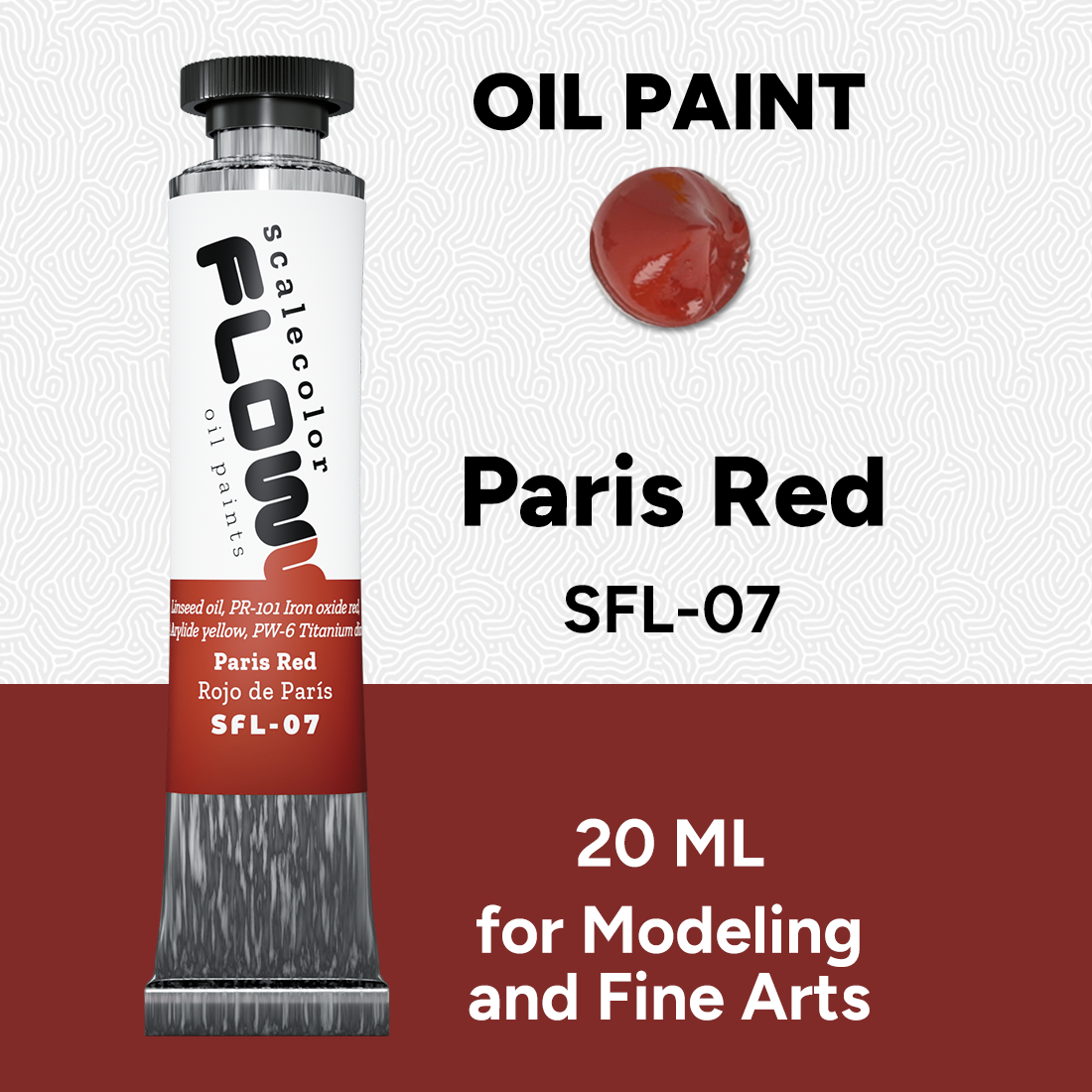 PARIS RED 20ML TUBE