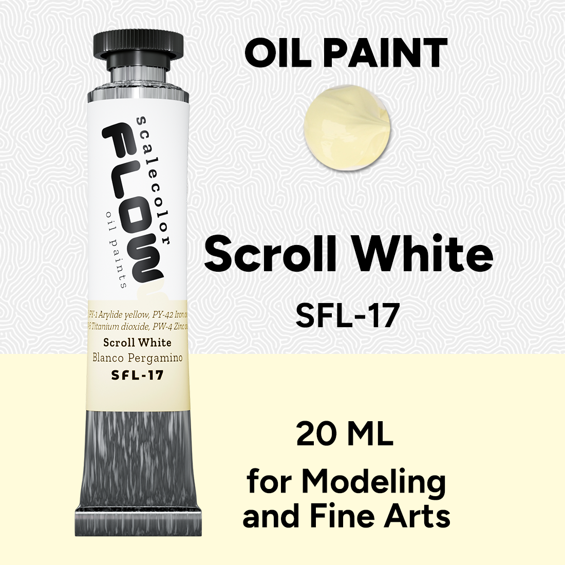 SCROLL WHITE 20ML TUBE