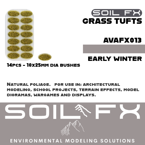 GRASS TUFTS: EARLY WINTER