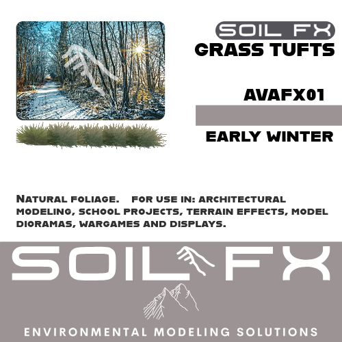 GRASS TUFTS: EARLY WINTER