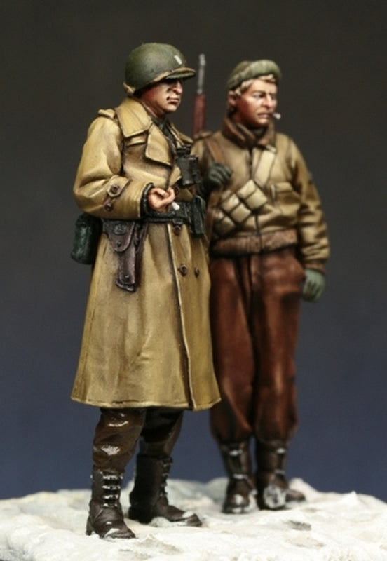 U.S. Infantry Officer and NCO