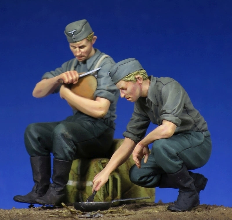 German Soldiers at Rest (WW II)