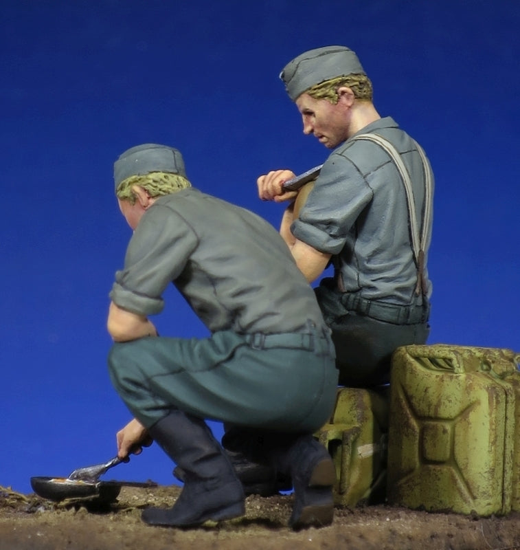 German Soldiers at Rest (WW II)