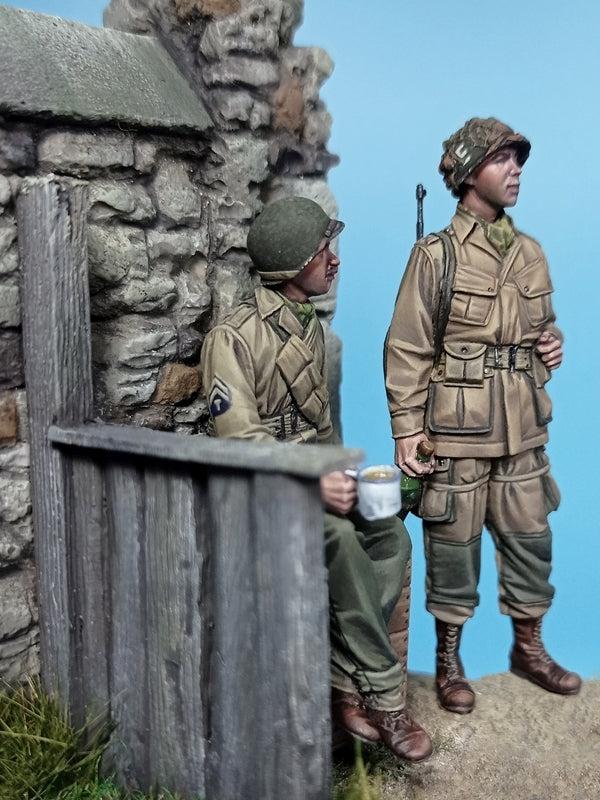 U.S. Paratrooper & Infantry Soldier (Normandy) (WW II)