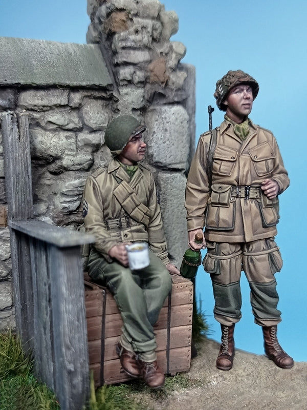 U.S. Paratrooper & Infantry Soldier (Normandy) (WW II)