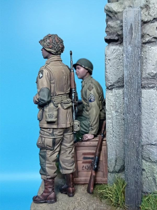 U.S. Paratrooper & Infantry Soldier (Normandy) (WW II)