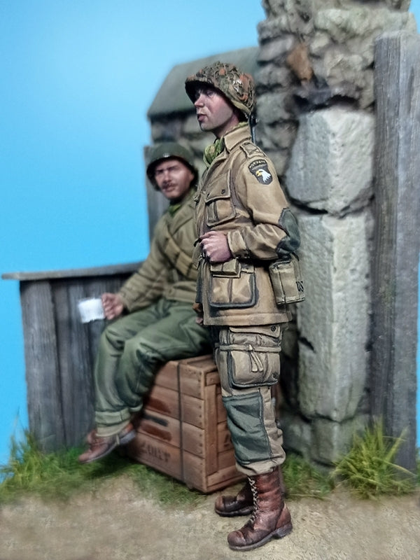 U.S. Paratrooper & Infantry Soldier (Normandy) (WW II)