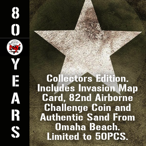 82nd Airborne 508 PIR LIMITED EDITION 80TH ANNIVERSARY D-DAY