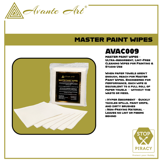 MASTER PAINT WIPES