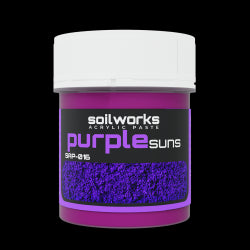 ACRYLIC PASTE  PURPLE SUNS