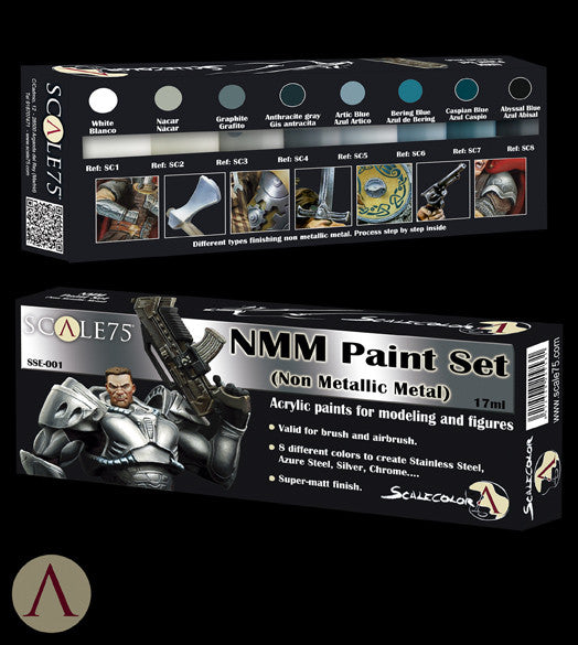 NMM PAINT SET STEEL