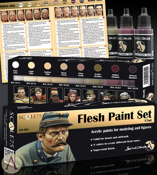 FLESH PAINT SET