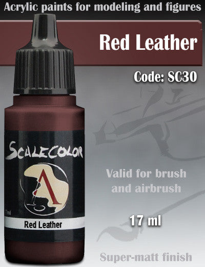 RED LEATHER