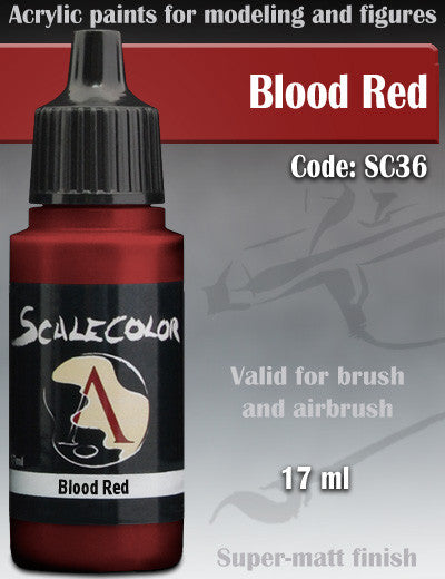 BLOOD RED