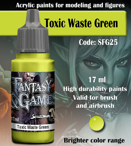 TOXIC WASTE GREEN