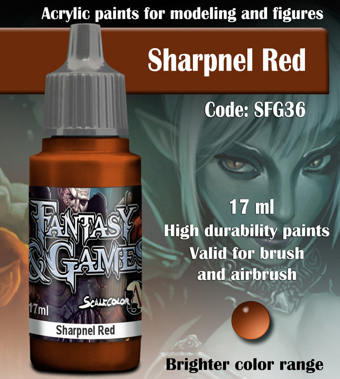 SHARPNEL RED