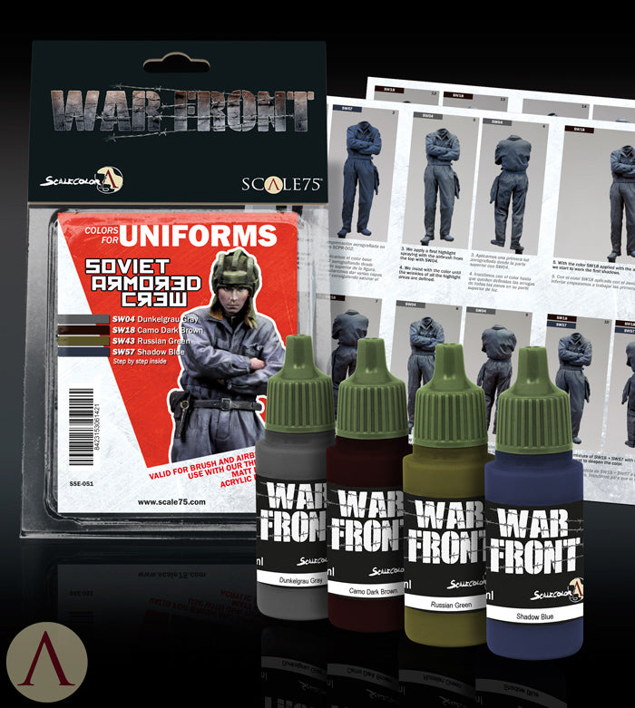 SOVIET ARMORED CREW PAINT SET