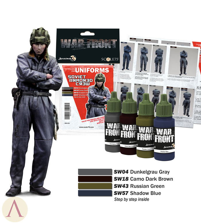 SOVIET ARMORED CREW PAINT SET