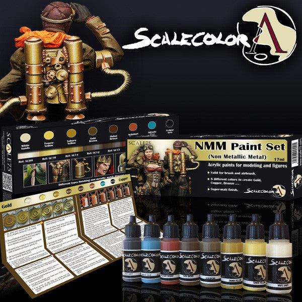 NMM PAINT SET GOLD AND COPPER