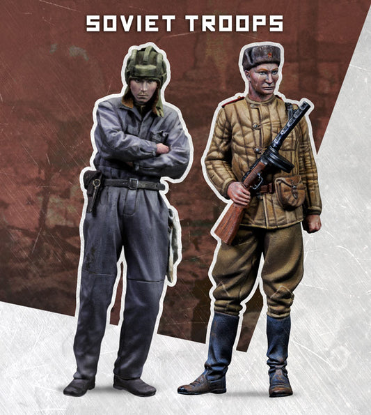 SOVIET TROOPS 1:48