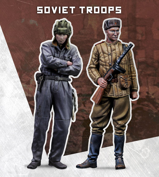 SOVIET TROOPS 1:72