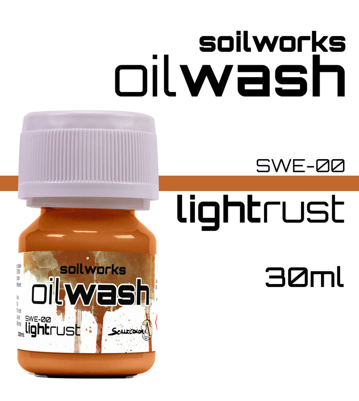 LIGHT RUST OIL WASH