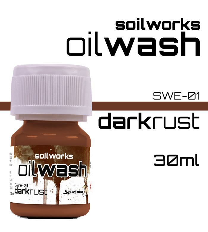 DARK RUST OIL WASH