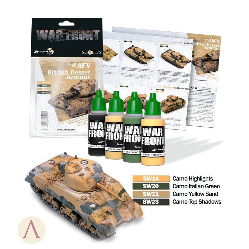 COLORS FOR AFV - DESERT ARMOUR