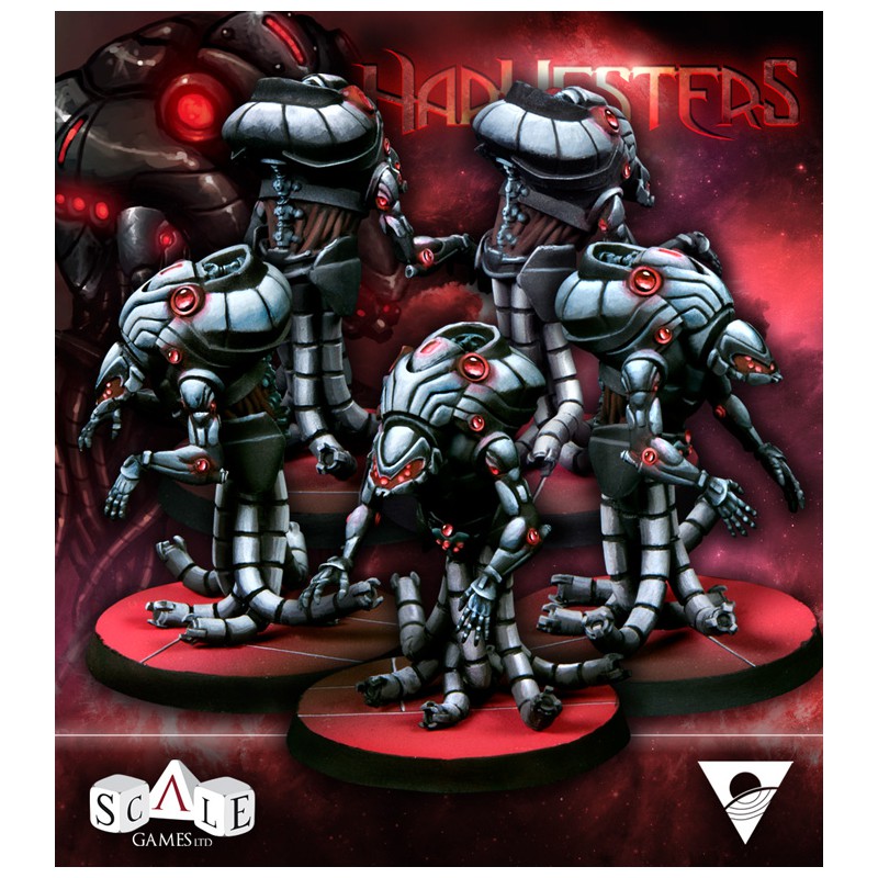 HARVESTERS WARPING DRONES