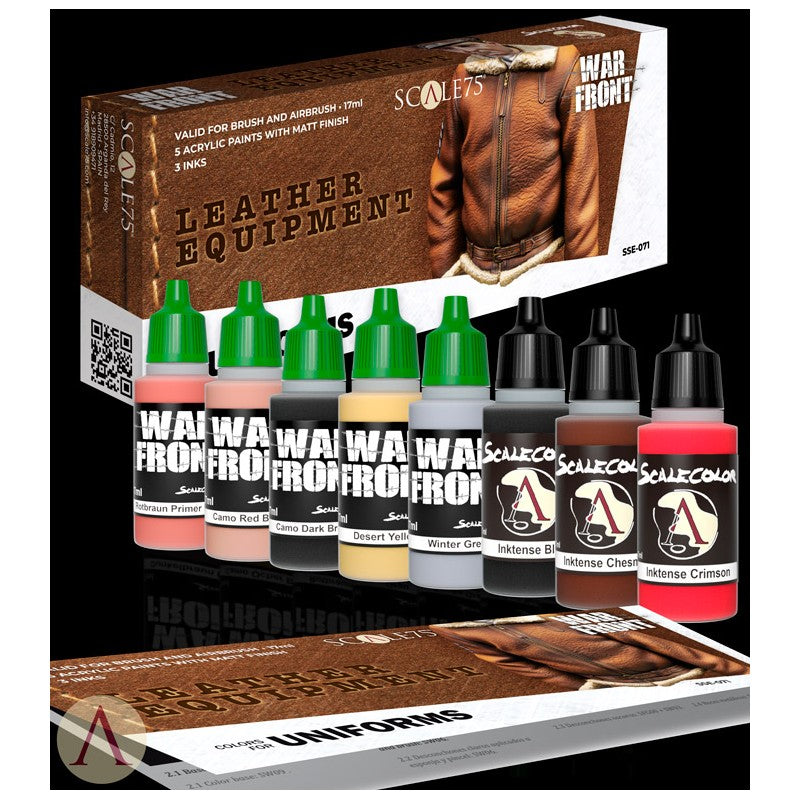 LEATHER EQUIPMENT- COLORS FOR UNIFORMS