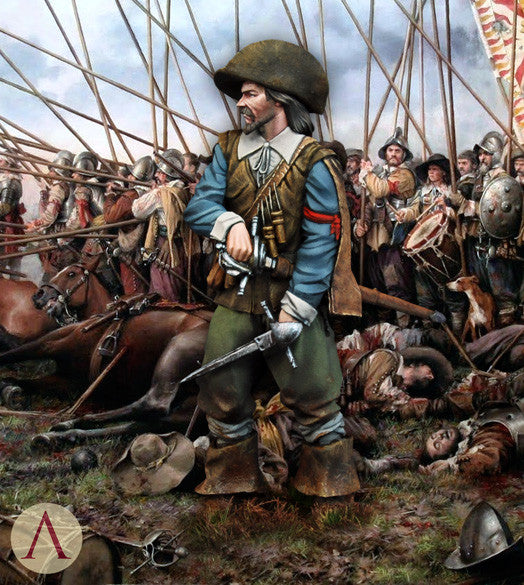 SPANISH MUSKETEER, ROCROI 1643