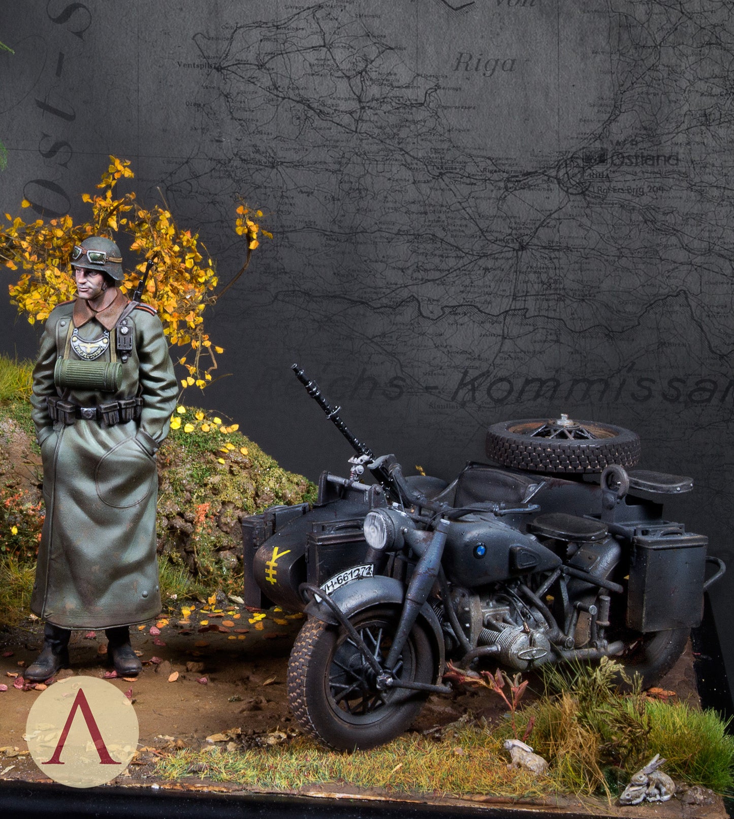 Barbarossa. Feldgendarmerie, BMW R75