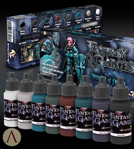 SHADES OF DOOM PAINT SET