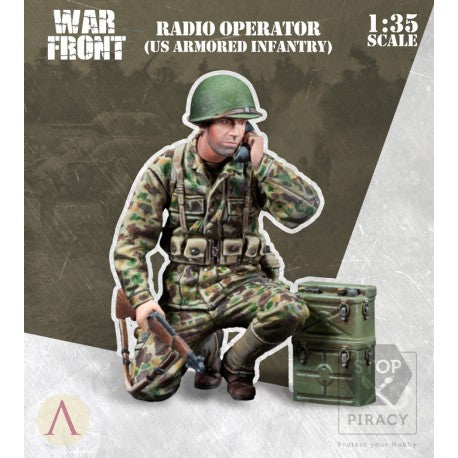 RADIO OPERATOR US ARMORED INFANTRY