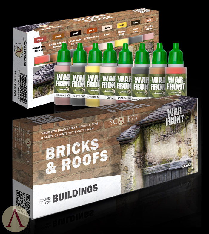 BRICKS & ROOFS- COLORS FOR BUILDINGS