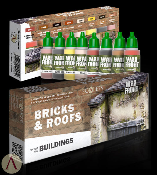 BRICKS & ROOFS- COLORS FOR BUILDINGS