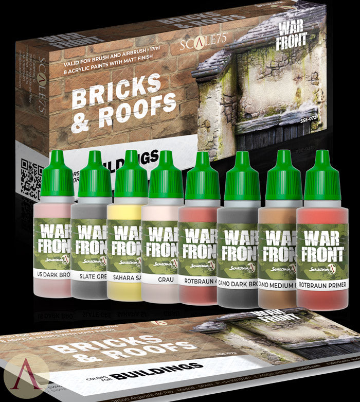 BRICKS & ROOFS- COLORS FOR BUILDINGS