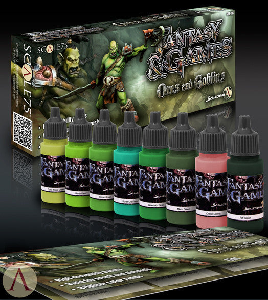 ORCS AND GOBLINS PAINT SET