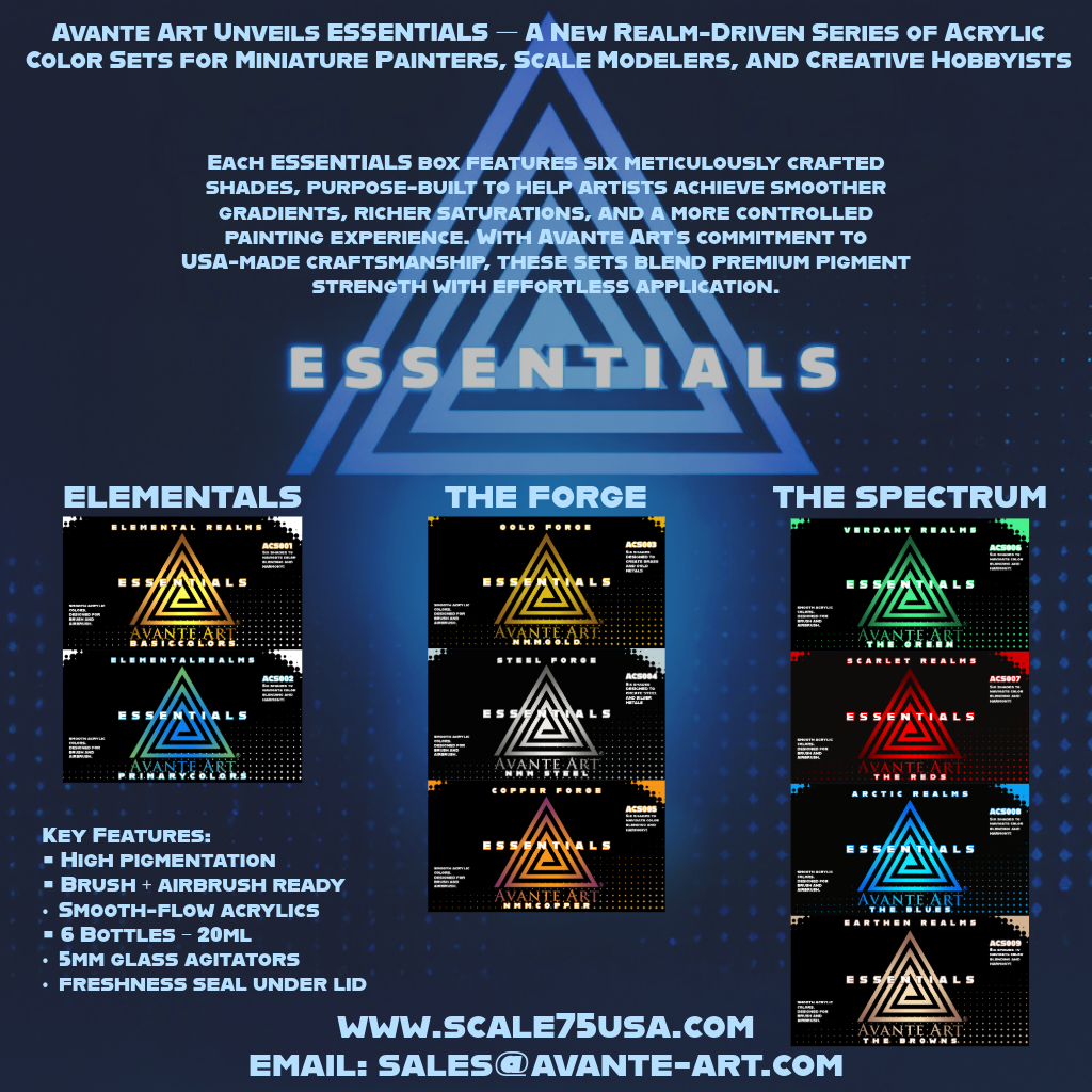 AVANTE ART – ESSENTIALS COLOR SETS