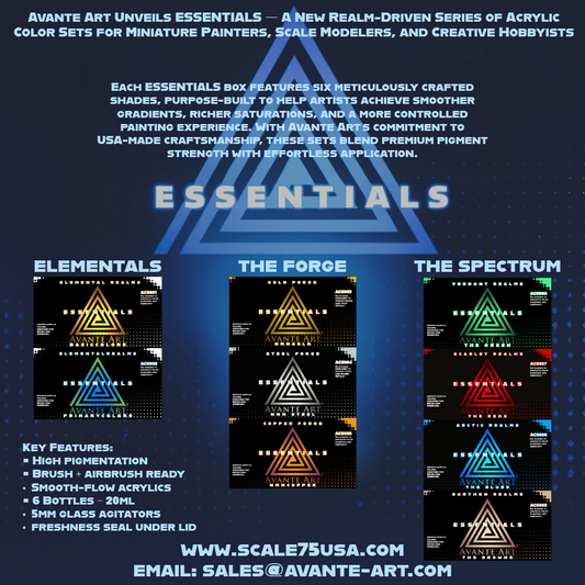 AVANTE ART – ESSENTIALS COLOR SETS
