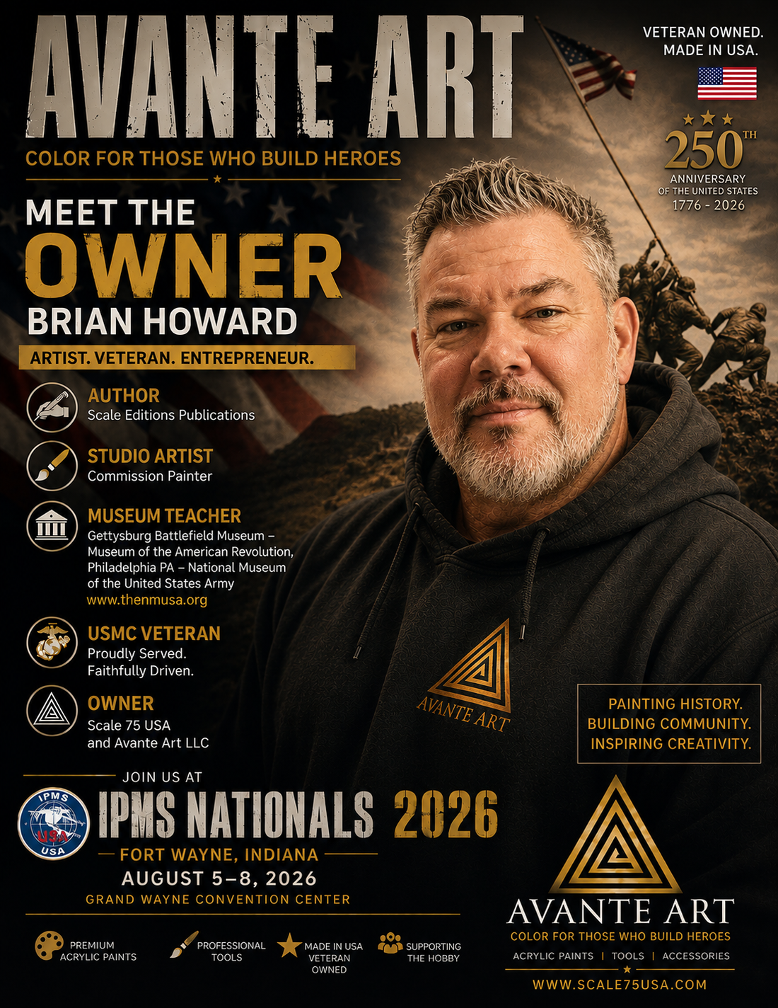 Meet the Owner of Avante Art-Scale75USA at IPMS Nationals