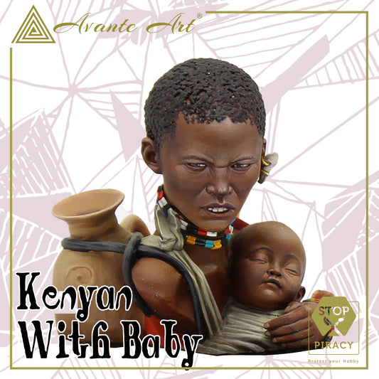 KENYAN WOMAN AND CHILD