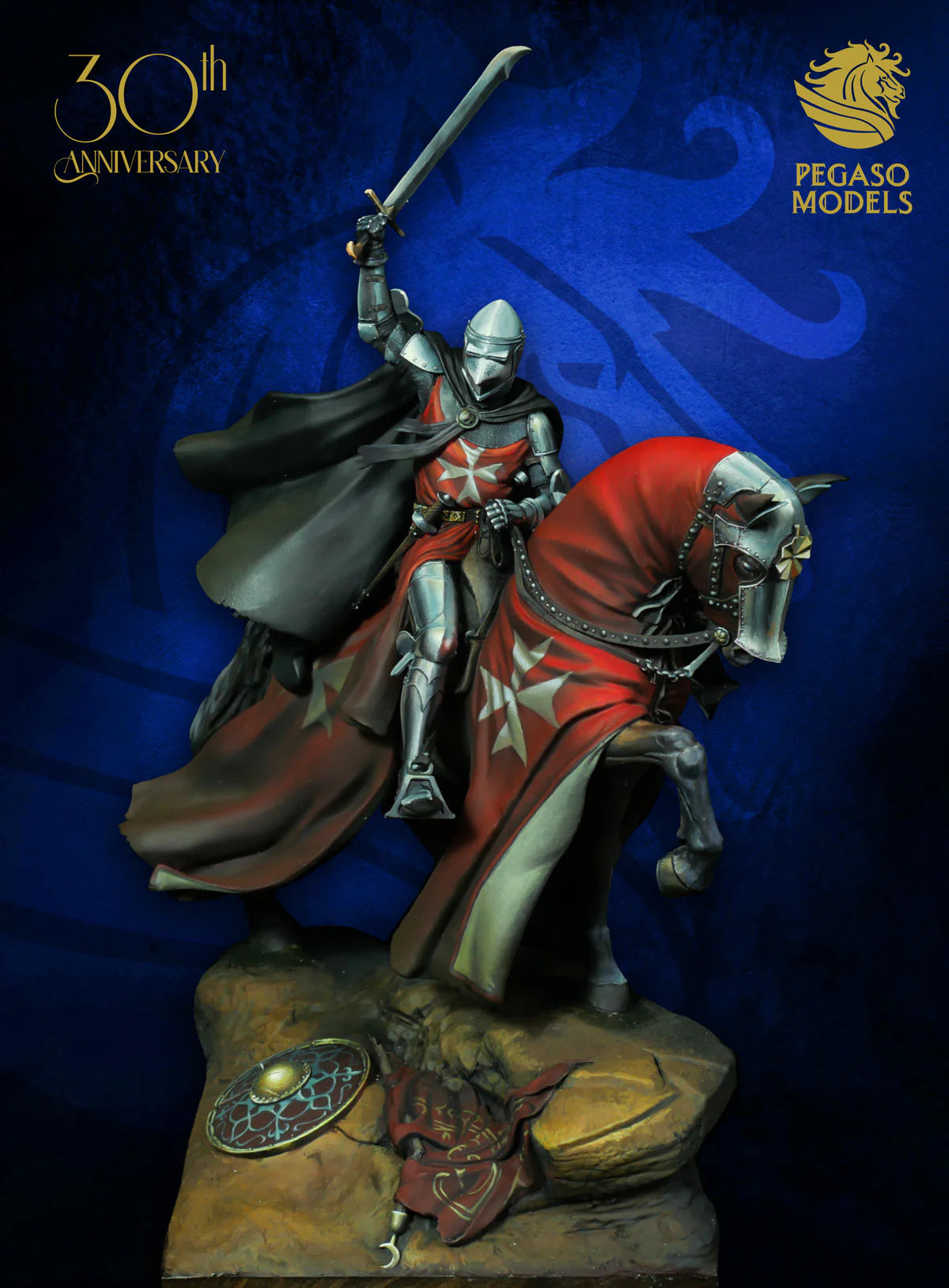 Pegaso 30th Anniversary Knight Mounted 75mm