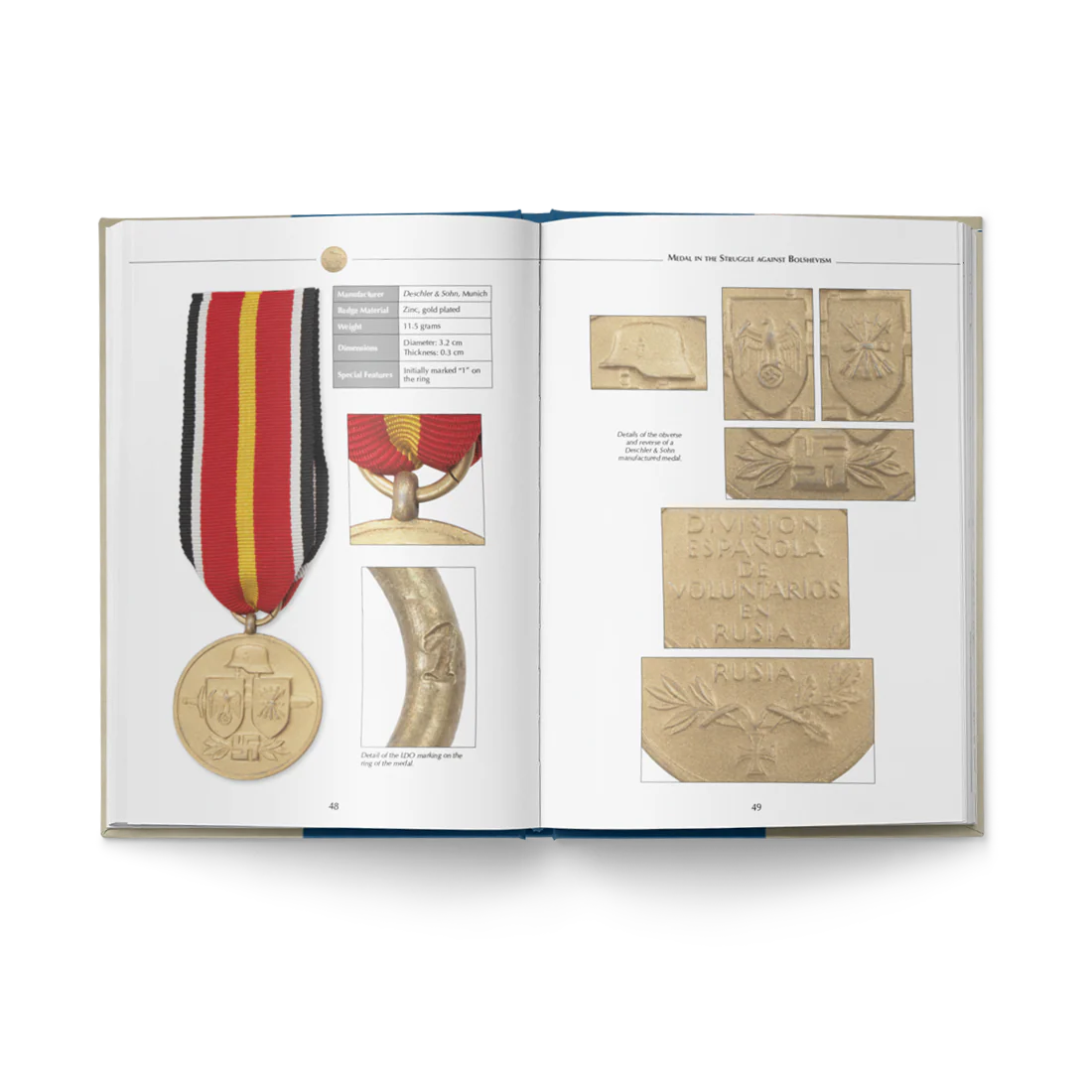 Spanish Blue Division Commemorative Medals