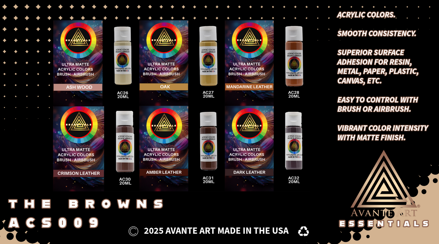 EARTHEN REALMS - THE BROWNS SET