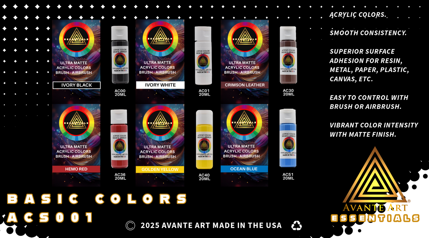 BASIC COLORS SET - AVANTE ART