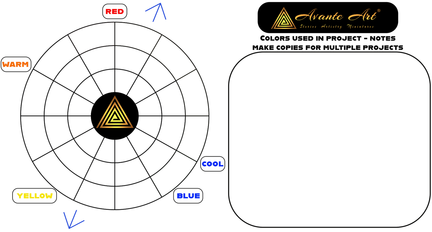 BASIC COLORS SET - AVANTE ART