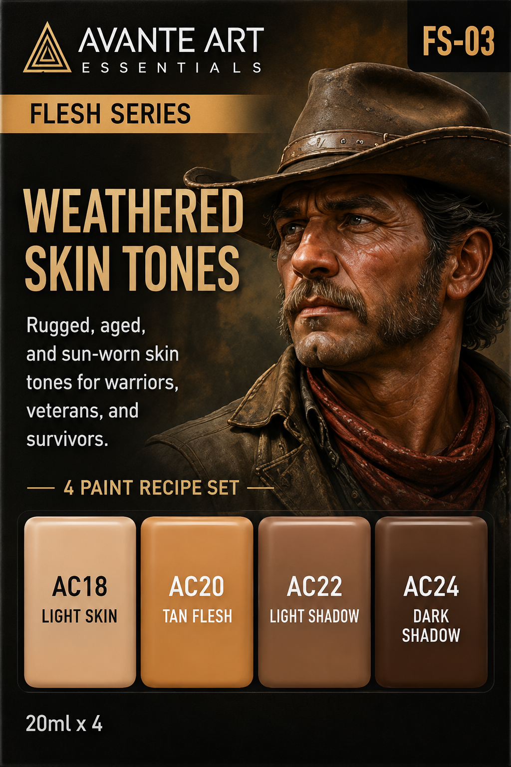 WEATHERED SKIN TONES