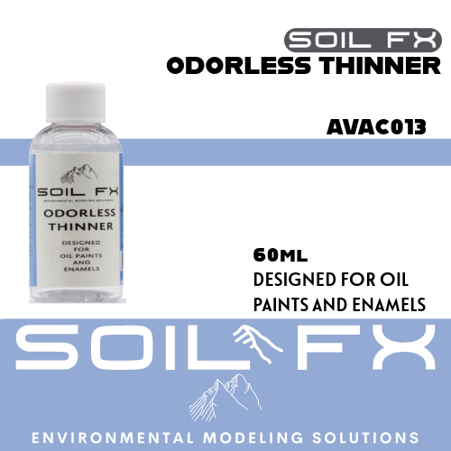 60ML ODORLESS THINNER FOR OILS AND ENAMELS